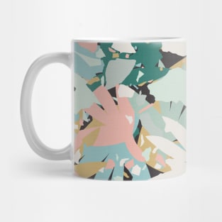 Maximalist Modern Shapes / Pastel Garden Mug